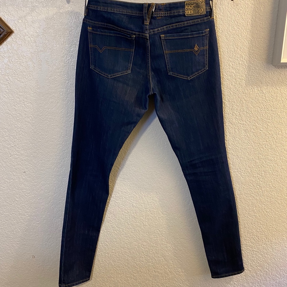 Volcom Skinny Dark Wash Jeans